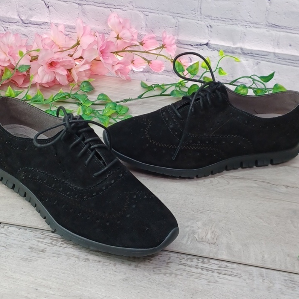 Cole Haan Zerogrand Suede Wingtip Oxford NWOB